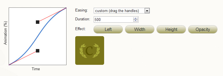 Ceaser - CSS Easing Animation Tool