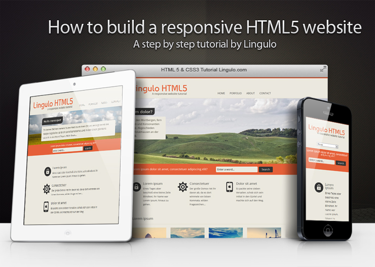 Lingulo HTML5 CSS3 Tutorial