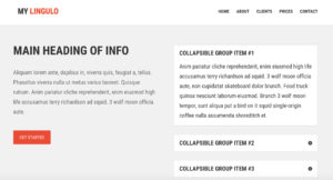 Divi WordPress theme demo